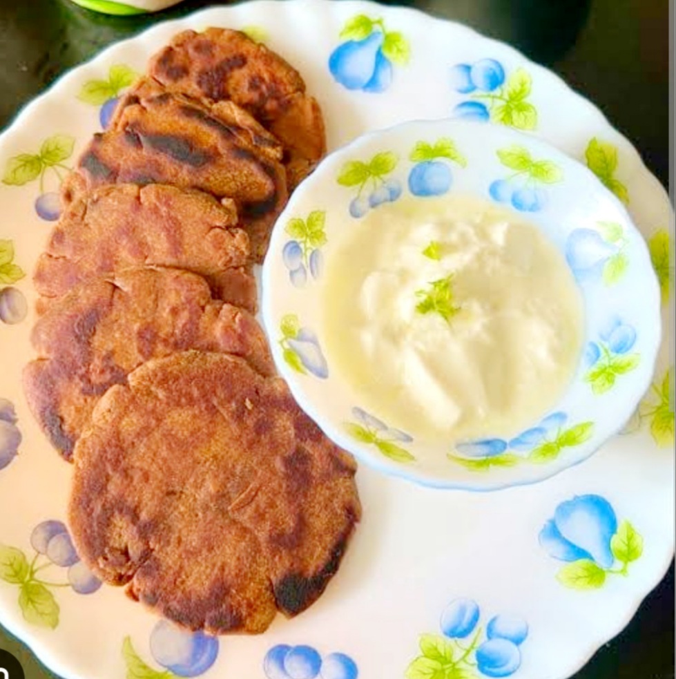 Sweet Potato & Singhara Tikki